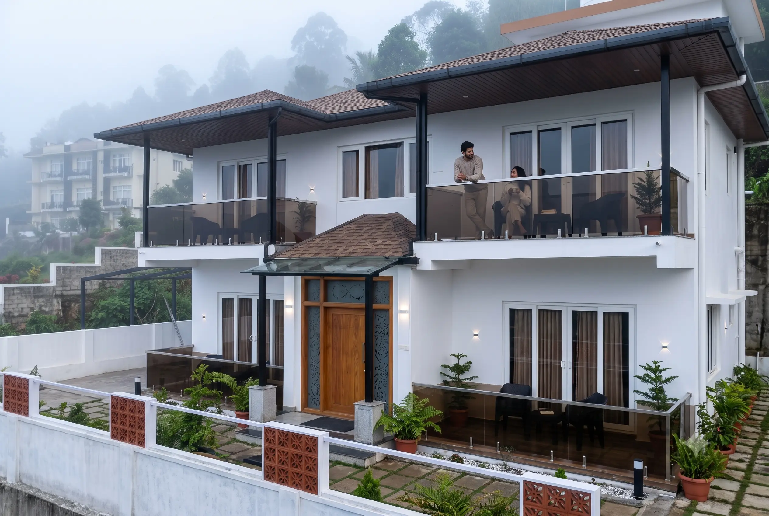 Exterior view of Eternal villa in Shenbaganur, Kodaikanal